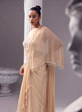 Load image into Gallery viewer, A-Symmetrical drape saree