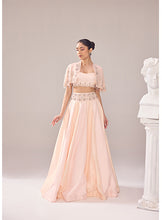 Load image into Gallery viewer, Margaret Cape Lehenga set