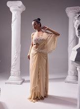 Load image into Gallery viewer, A-Symmetrical drape saree