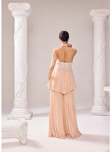 Load image into Gallery viewer, Hiley Halterneck peplum Sharara