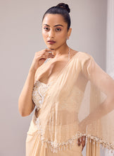 Load image into Gallery viewer, A-Symmetrical drape saree