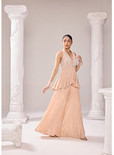 Load image into Gallery viewer, Hiley Halterneck peplum Sharara