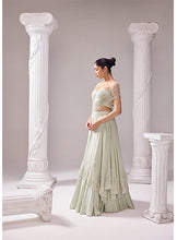 Load image into Gallery viewer, Austin Drape Lehenga set