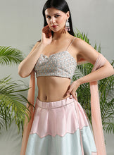 Load image into Gallery viewer, Multicolor lehenga set