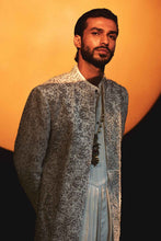 Load image into Gallery viewer, Ethereal Rose Crème Zardosi dabka sherwani set
