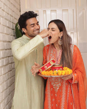 Load image into Gallery viewer, Smriti khanna in Golconda Aarohi Anarkali set