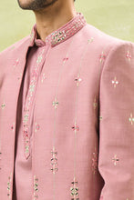 Load image into Gallery viewer, Purple Embroidered Indo-Western Set