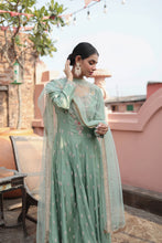 Load image into Gallery viewer, D.FIROZA HEAVILY EMBROIDERD SUIT