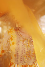 Load image into Gallery viewer, YELLOW EMBROIDERD SUIT