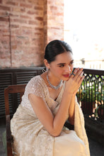 Load image into Gallery viewer, GOLD EMBROIDERD SAREE