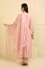 Load image into Gallery viewer, pink KURTA SET WITH DUPATTA & PANTS