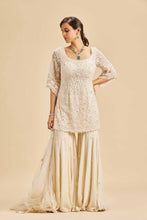 Load image into Gallery viewer, IVORY SHARARA SET