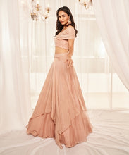 Load image into Gallery viewer, BLUSH PINK LEHENGA SET