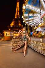 Load image into Gallery viewer, Copper Emerald Skirt Set