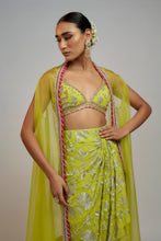 Load image into Gallery viewer, Golconda Alia Wrap skirt set