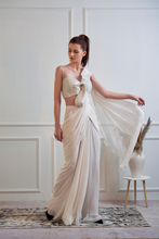 Load image into Gallery viewer, BOW BLOUSE SAREE BLOUSE