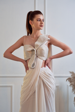 Load image into Gallery viewer, BOW BLOUSE SAREE BLOUSE