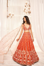 Load image into Gallery viewer, BURNT ORANGE BRIDAL SET