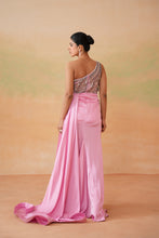 Load image into Gallery viewer, Pink embroidered gown