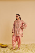Load image into Gallery viewer, Alira - Dabka Zardozi Embroidered Blush Pink Kurta & Salwar with Dupatta