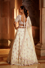 Load image into Gallery viewer, IVORY TULLE LEHENGA CHOLI SET
