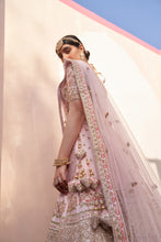 Load image into Gallery viewer, Blush Pink Double Dupatta Lehenga Set