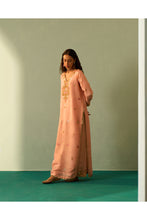Load image into Gallery viewer, Peach Tissue Choga Set