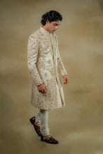 Load image into Gallery viewer, Butter Cream Sherwani