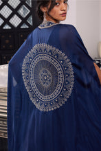 Load image into Gallery viewer, TUSSAR BLOUSE ORGANZA SKIRT HABUTAI JACKET