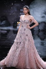 Load image into Gallery viewer, Aris Bridal Tissue Gown