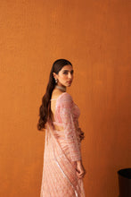 Load image into Gallery viewer, Rose Pink Net Saree