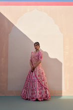Load image into Gallery viewer, Blush Pink Double Dupatta Lehenga Set
