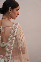 Load image into Gallery viewer, Ivory Double Dupatta Lehenga Set