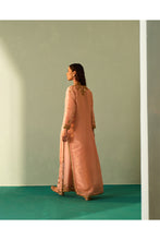 Load image into Gallery viewer, Peach Tissue Choga Set