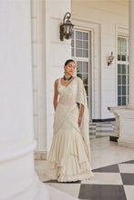Load image into Gallery viewer, SILK BLOUSE ORGANZA AND CHIFFON SAREE