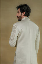 Load image into Gallery viewer, Mother of Pearl Long Bandhgala set