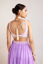 Load image into Gallery viewer, Lilac Sharara Set