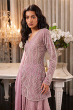 Load image into Gallery viewer, LILAC PINK EMBELLISHED SHARARA SET