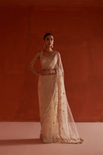 Load image into Gallery viewer, Gold Net Saree