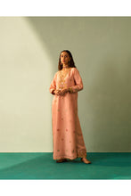 Load image into Gallery viewer, Peach Tissue Choga Set