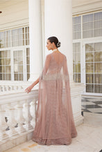 Load image into Gallery viewer, Salmon Pink Lehenga And Cape Set
