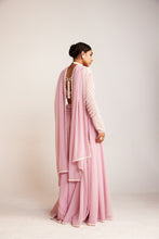 Load image into Gallery viewer, Powder Pink Lehenga Pant Set