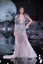Load image into Gallery viewer, Astrea Shimmer Tulle Gown