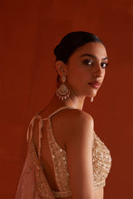 Load image into Gallery viewer, Gold Net Saree