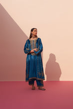 Load image into Gallery viewer, BLUE VELVET Choga Set