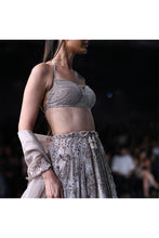 Load image into Gallery viewer, Zoe Chikankari Mukaish Lehenga Set