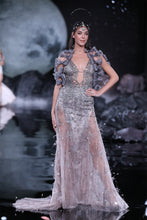 Load image into Gallery viewer, Astrea Shimmer Tulle Gown