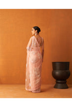 Load image into Gallery viewer, Blush Pink Net Saree