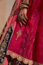 Load image into Gallery viewer, Pink Double Dupatta Lehenga Set
