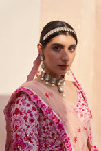 Load image into Gallery viewer, Blush Pink Double Dupatta Lehenga Set